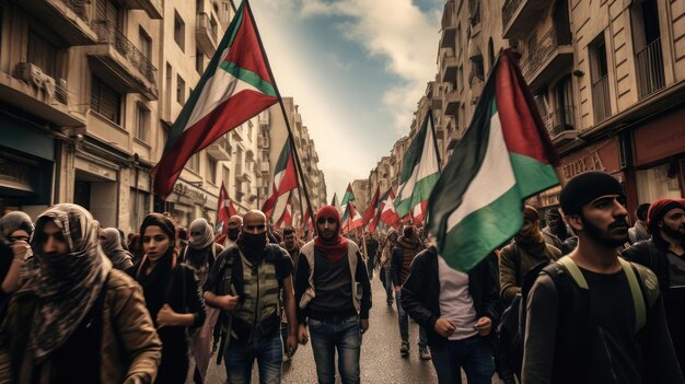 Clashes at the Pro Palestine procession in Florence in February, ongoing searches of students