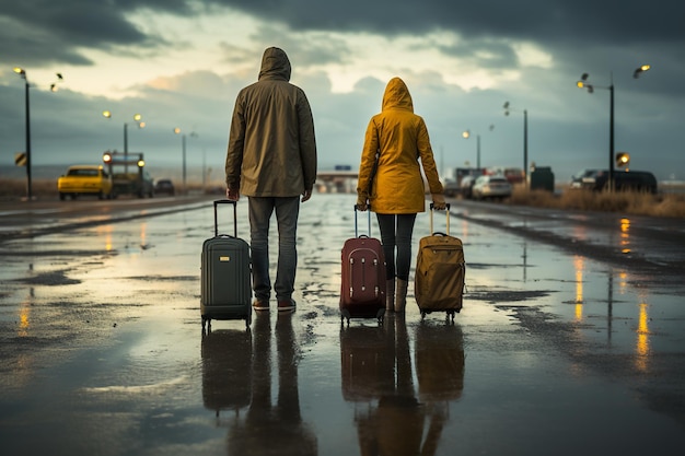 He receives a message from his girlfriend and stops the plane ready for take-off: "Stop everything, I have to get off, I have to get off." The flight is an hour late